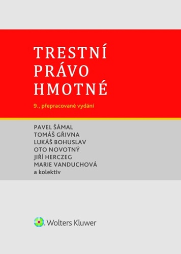 Trestn� pr�vo hmotn� 9.v.