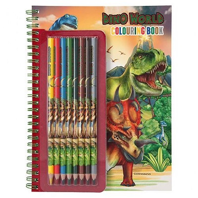 Dino World - Colouring Book