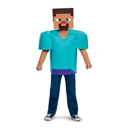 Kost�m Minecraft Steve 10-12 let EPEE