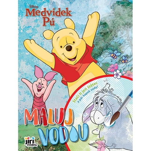 Maluj vodou A4 Medv�dek P�