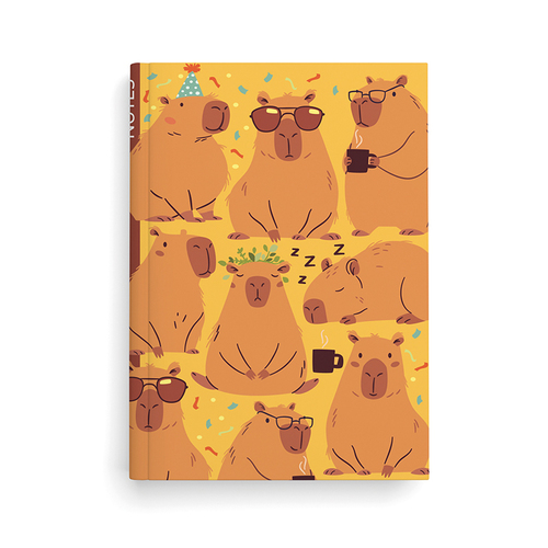Notes linkovan� A5 lamino Kapybary