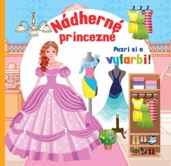 N�dhern� princezn� - Pozri si a vyfarbi!