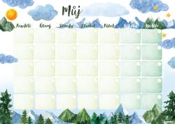 M�s��n� pl�nova� A4 Hory B�K