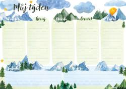 T�denn� pl�nova� A4 Hory B�K