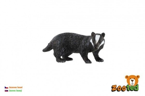 Jezevec lesn� zooted plast 8cm v s��ku