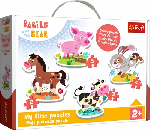 Baby puzzle Na farm� 4v1