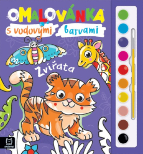 Omalov�nka s vodov�mi barvami Zv��ata