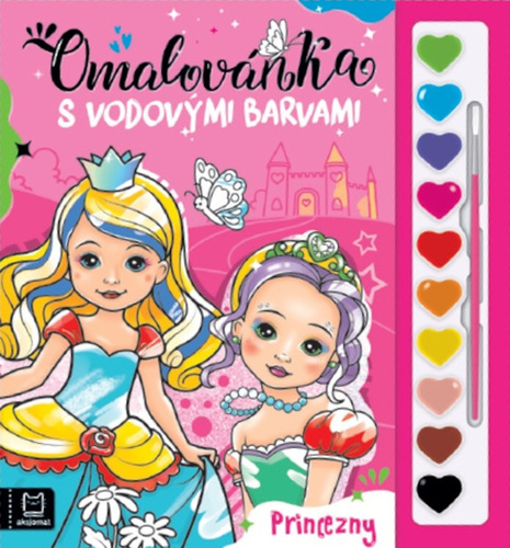 Omalov�nka s vodov�mi barvami Princezny