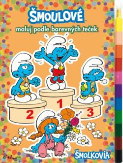 Maluj podle barevn�ch te�ek �moulov�