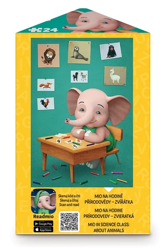 Puzzle 24 triangl Slon�k Mio