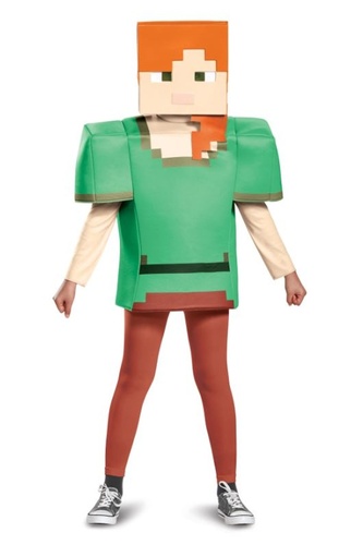 Minecraft kost�m Alex 7-8 let EPEE