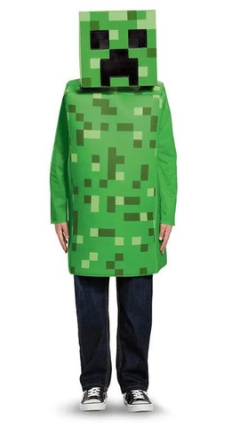 Kost�m Minecraft Creeper 10-12 let EPEE