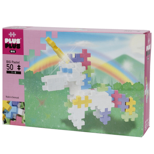 Plus-Plus BIG Pastel Jednoro�ec (50 ks)