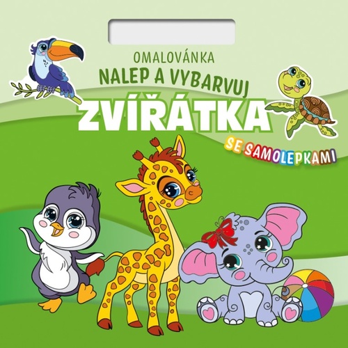 Omalov�nka �tverec Nal Zv���tka BALOU�EK