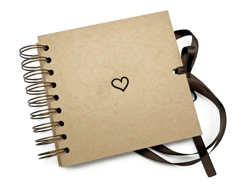 Scrapbook MINI Srdce BALOU�EK