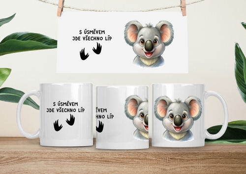 Hrne�ek �um��ek 330ml porcel�n Koala