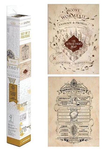 Set plak�t� mini Harry Potter