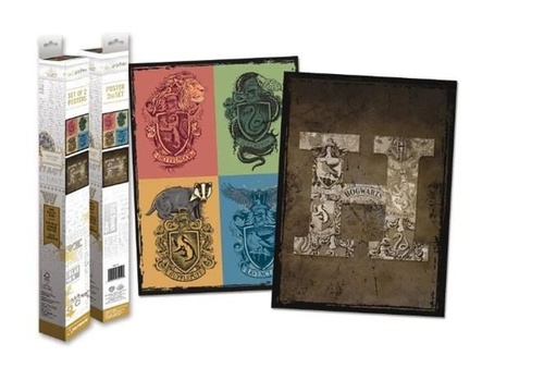 Set plak�t� mini Harry Potter Tombs