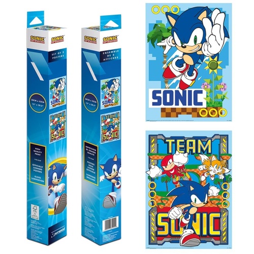 Set plak�t� mini Sonic