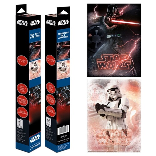 Set plak�t� mini Star Wars