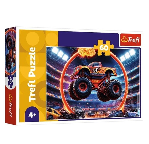 Puzzle Monster truck 60 d�lk�