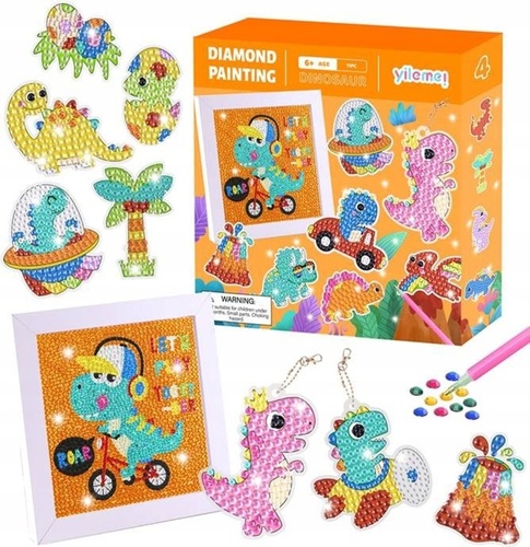 Diamantov� malov�n� Sada Dinosau�i