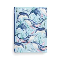 Notes linkovan� A5 lamino Velryba
