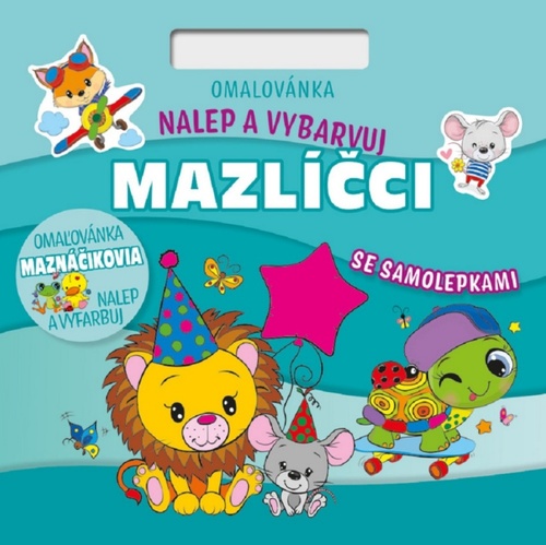 Omalov�nka Nalepuj a vybarvuj! Mazl��ci