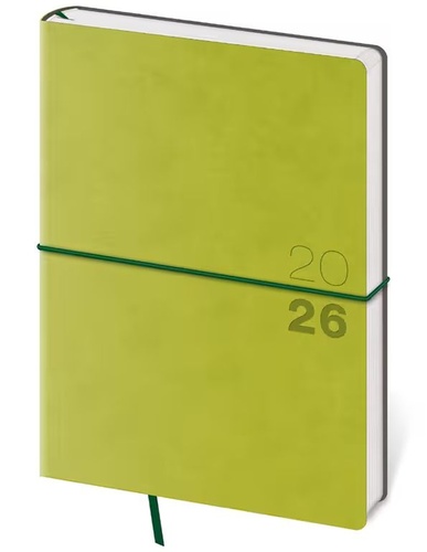 Di��26 T�d A5 Flexio zelen� s gum HELMA