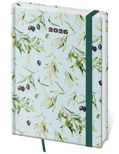 Di��26 Denn� A5 Olive s gumi�ko HELMA