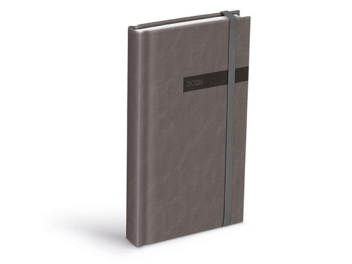 Di26 D802 PU s gumkou gray 90x170mm