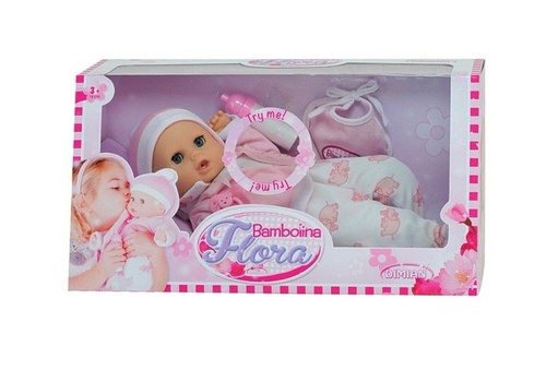 Panenka Bambolina Flora s 50 �esk�mi...