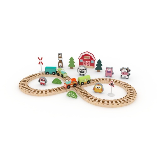 Hrac� set s kolejemi Farma 35 ks