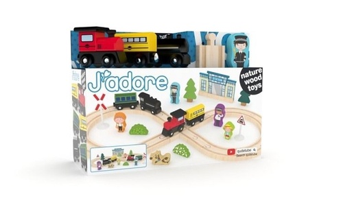 Hrac� set vlakov� n�dra�� 34 ks