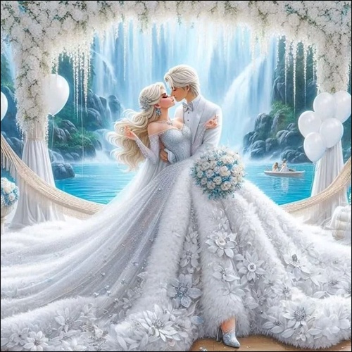 Diamantov� malov�n� Svatba