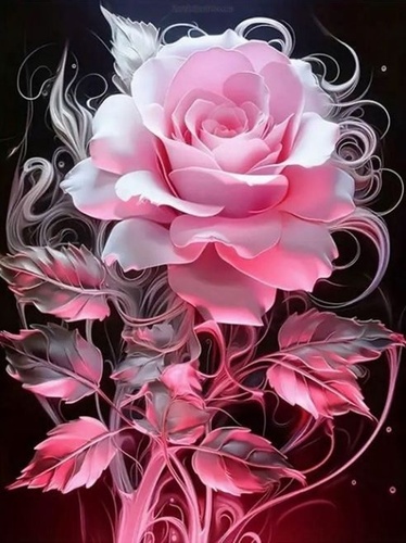 Diamantov� malov�n� Kou�ov� r��e