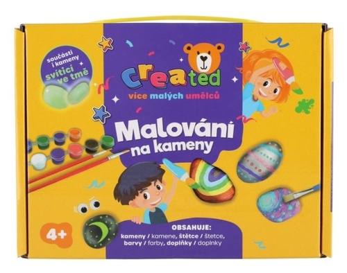 Malov�n� na kameny sv�t�c� ve tm� s.....