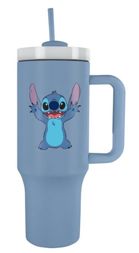 Lilo a Stitch cestovn� hrnek s br�kem mo