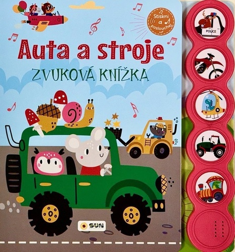 Auta a stroje Zvukov� kn�ka 2v
