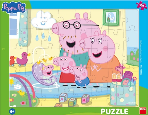 Puzzle 40 Peppa Pig Sourozenci deskov�