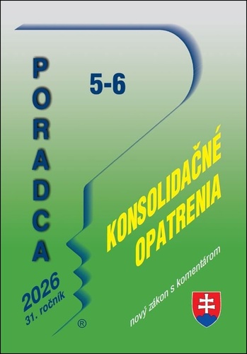 Poradca Konsolida�n� opatrenia 5-6/2026