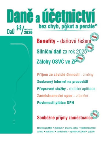 Dan� a ��etnictv� bez chyb, pok 2-3/2026