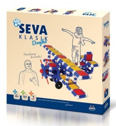 Stavebnice Seva Klasik Dvojka plast 366
