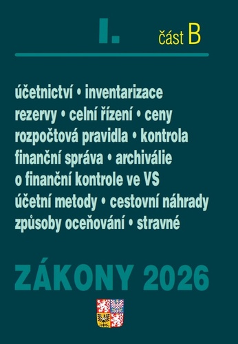 Z�kony I B/2026 � ��etn� z�kony