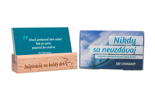 Nikdy sa nevzd�vaj s dreven�m stojan�eko