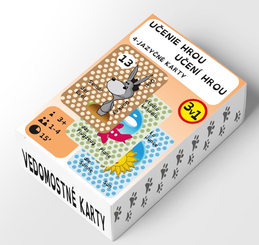 U�enie hrou 4-jazy�n� karty 3v1 / U�en� hrou