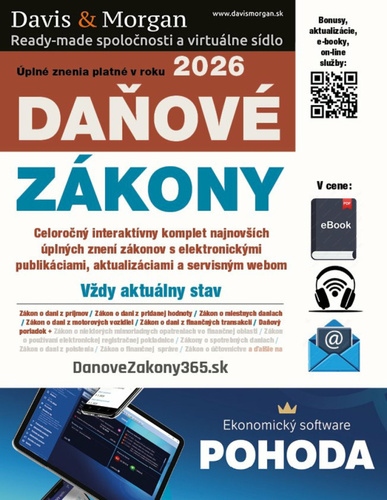 Da�ov� z�kony 2026 SR XXL ProFi