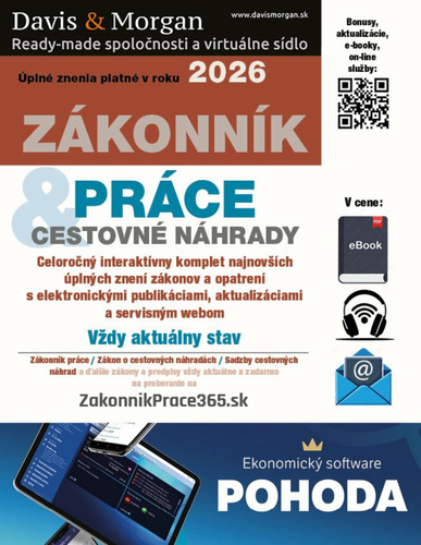 Z�konn�k pr�ce a Cestovn� n�hrady 2026