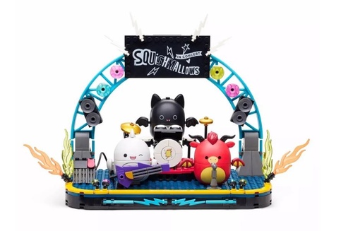 Squishmallows Stavebnice BLDR Koncertn�