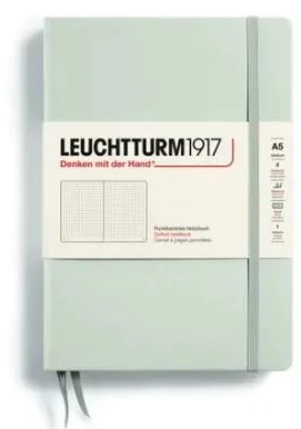LEUCHTTURM1917 Medium (A5) Light Grey, 251 p., bodkovan� - z�pisn�k